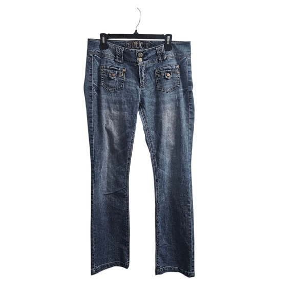 Truce Vintage y2k Bootcut Jeans Size 13 Low Rise Hipster - Picture 1 of 7